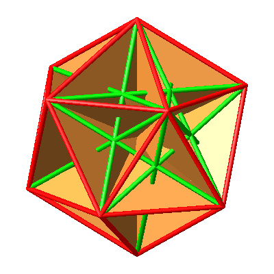 Ein Bild, das Dreieck, Kreative Künste, Symmetrie, Origami enthält.
Automatisch generierte Beschreibung
