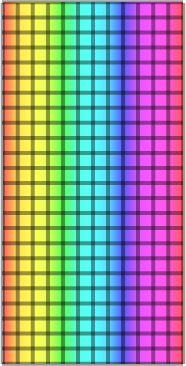 Ein Bild, das Farbigkeit, Muster, Rechteck, Quadrat enthält.

Automatisch generierte Beschreibung