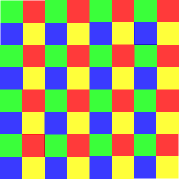 Ein Bild, das Muster, Quadrat, Farbigkeit, gelb enthält.
Automatisch generierte Beschreibung