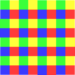 Ein Bild, das Muster, Farbigkeit, gelb, Quadrat enthält.

Automatisch generierte Beschreibung