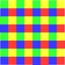 Ein Bild, das Muster, Farbigkeit, gelb, Quadrat enthält.
Automatisch generierte Beschreibung